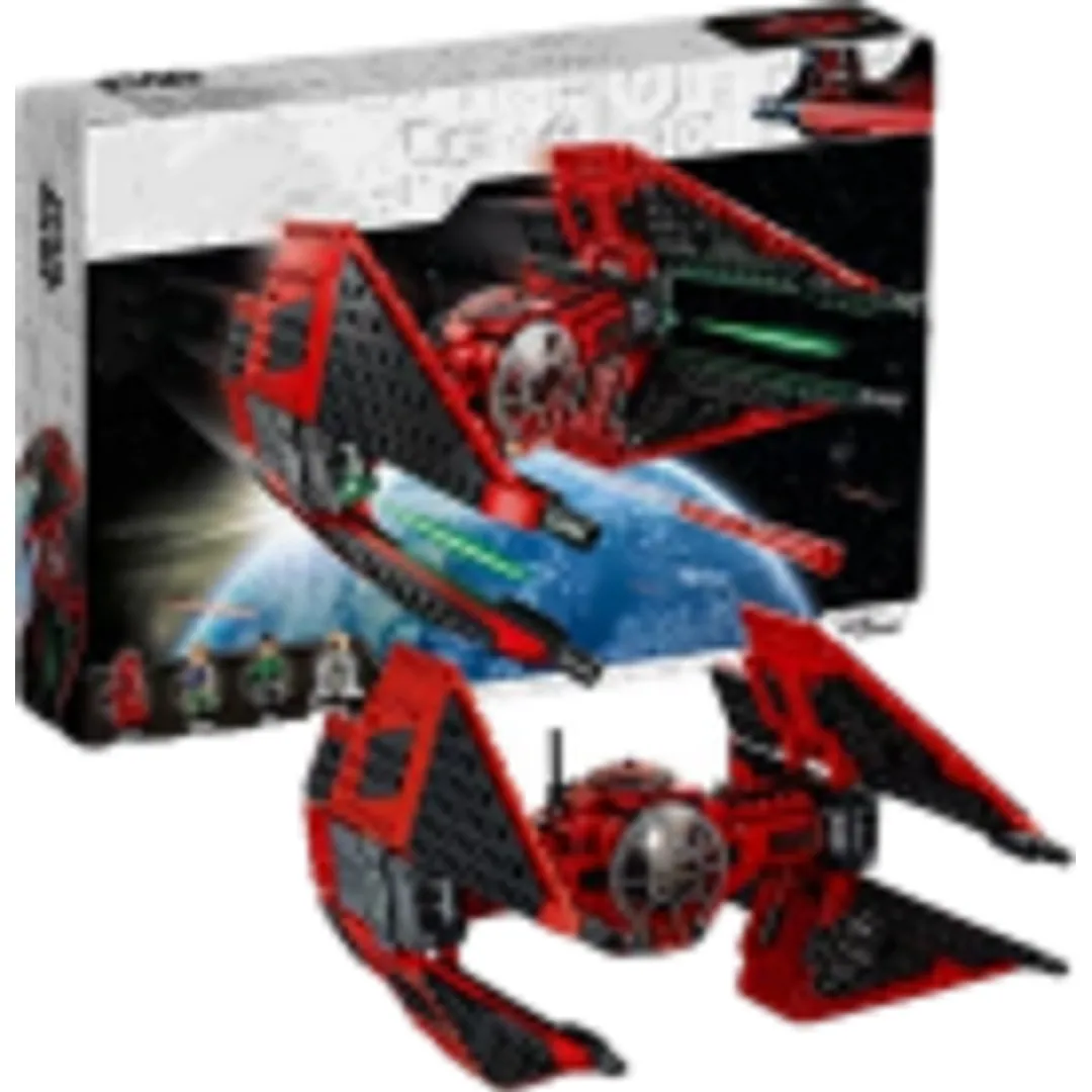 Red TIE Fighter Lego