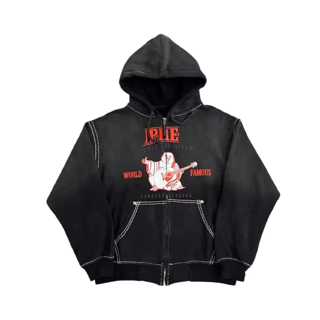 Supreme x True Religion Zip Up Hoodie