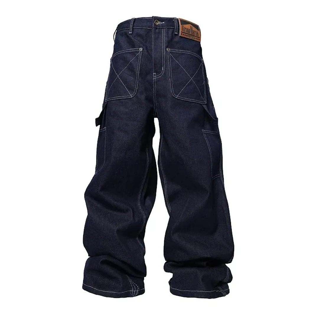 Groupmarek Raw Denim Reverse Double Knee