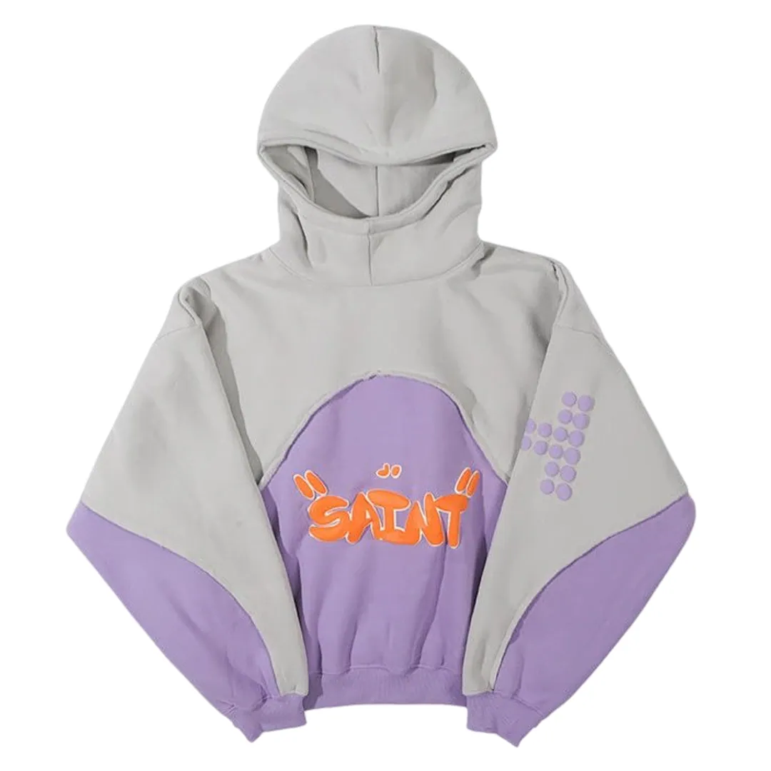 Saint Puffer Print Hoodie