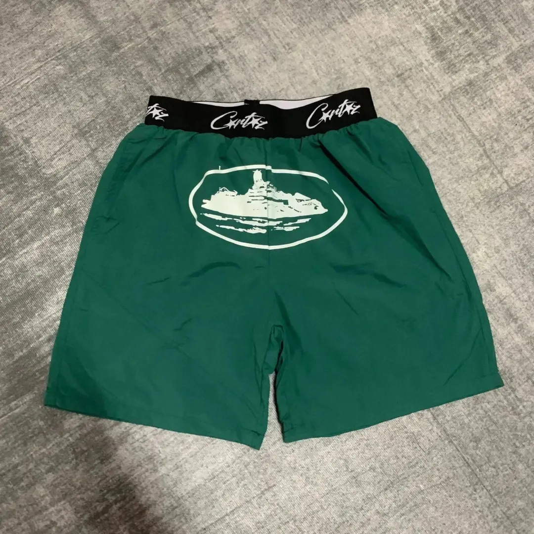 Corteiz Battleship Print Shorts