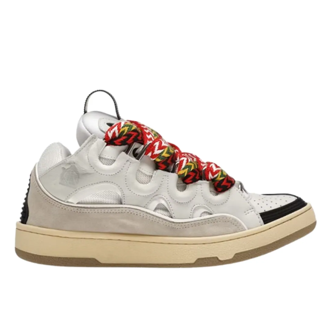 Lanvin Leather Curb White Ivory
