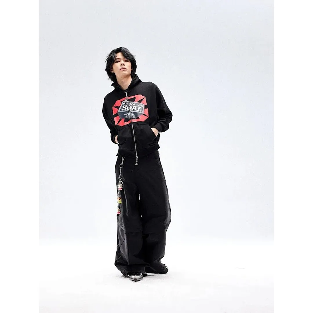 Nothingnessworld 24Fw Devil Box zip-up
