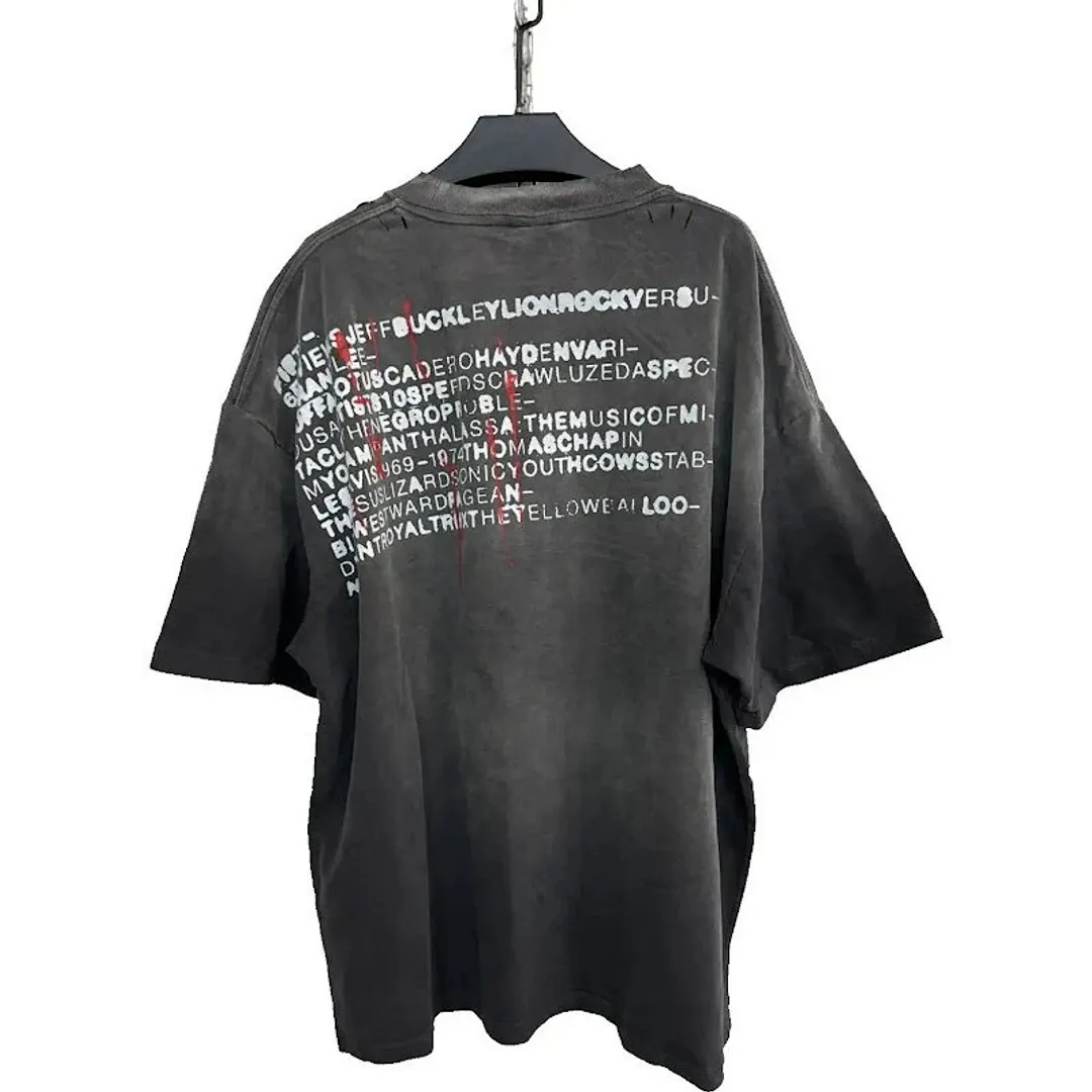 Hell System Superimposed heavyweight tee