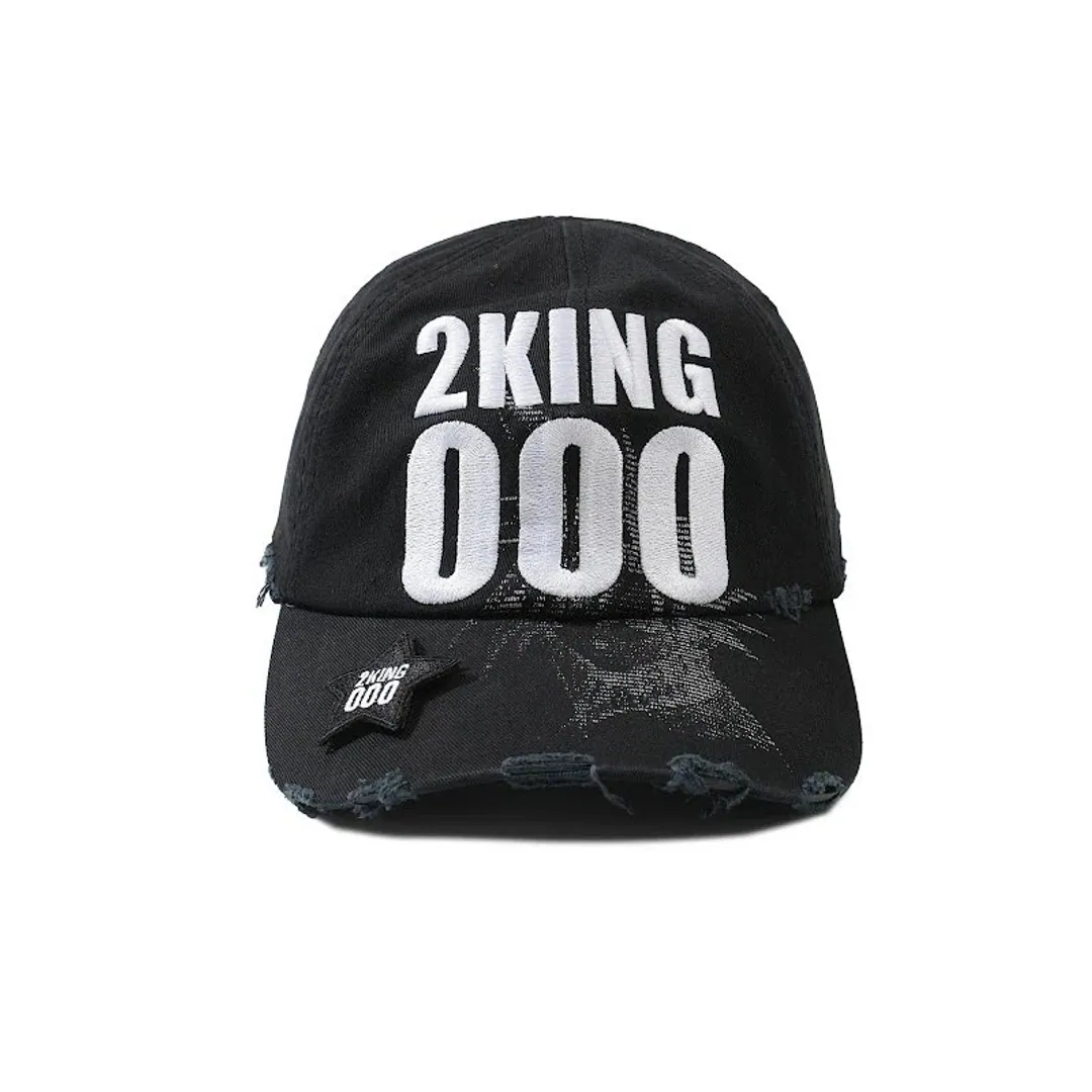 Nothingnessworld 24Fw'2000King' Destroyed Cap