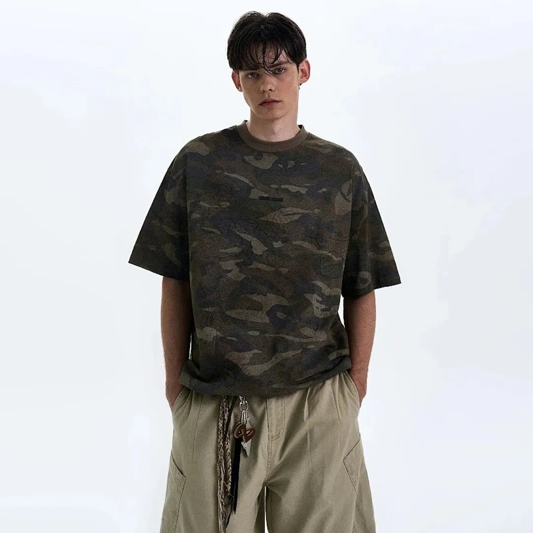 Madwitch Heavy camo tee