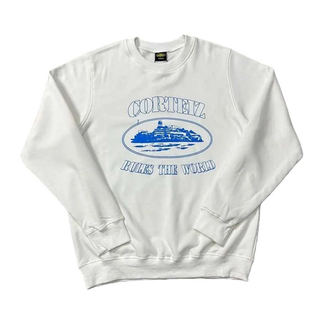 Corteiz Crewneck White