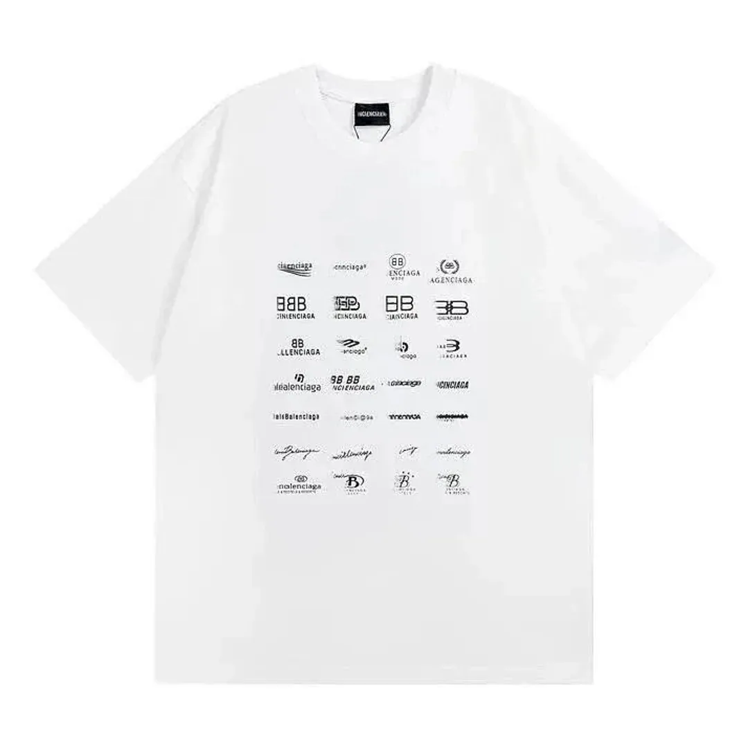 Balenciaga Archives logo Tee
