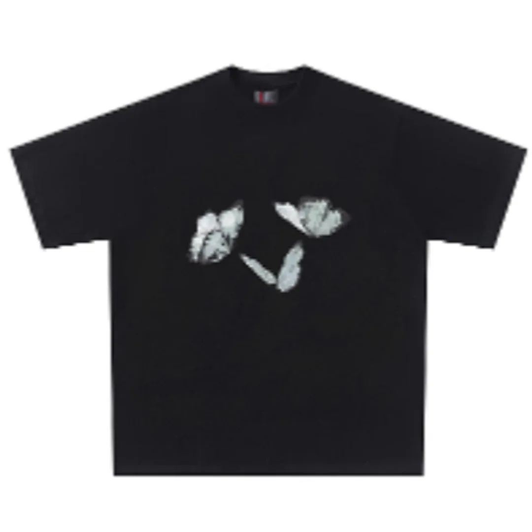 Butterfly Black Tee