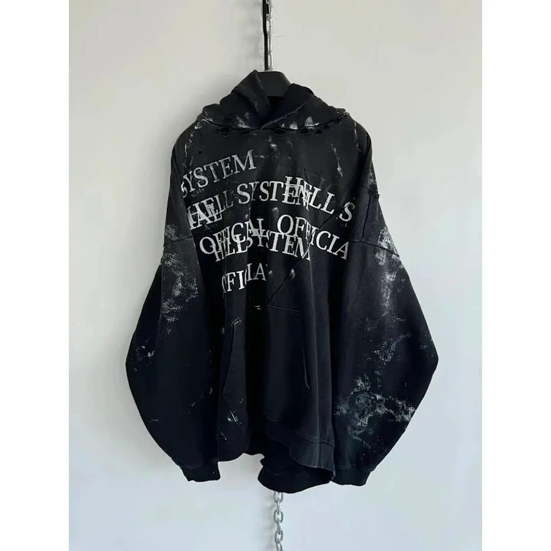 Hell System Hell of America heavyweight hoodie