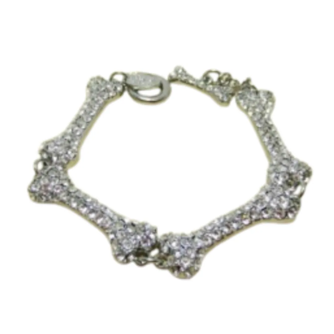 Vivienne Westwood Diamond Bone Necklace