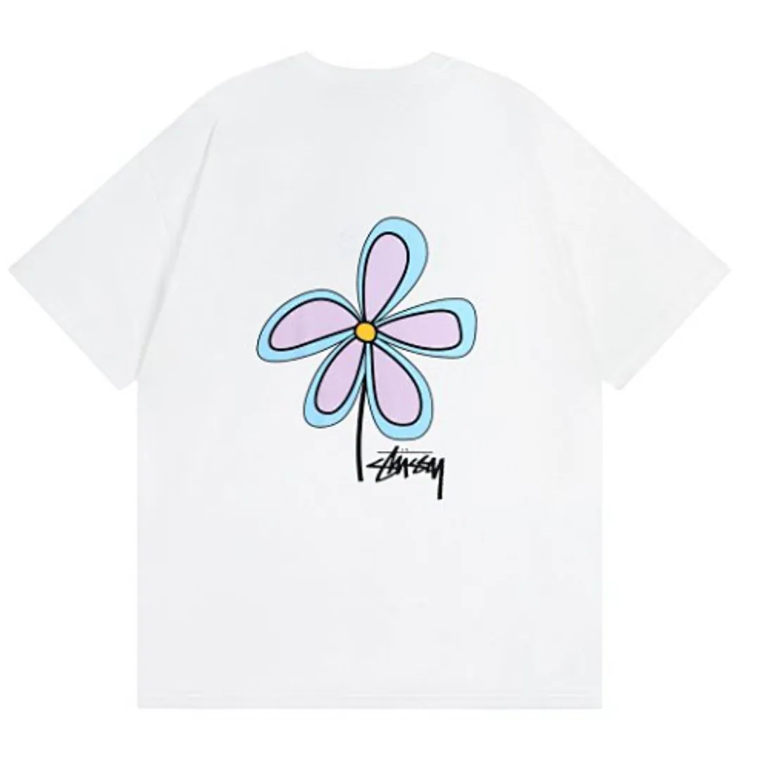stussy flower Tee