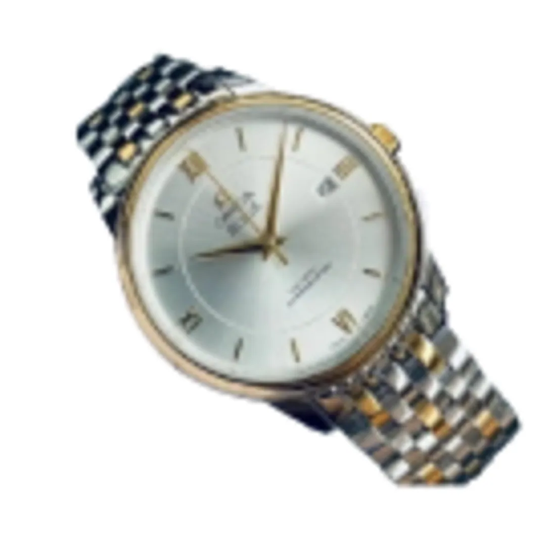 Omega Watch De Ville Silver Gold
