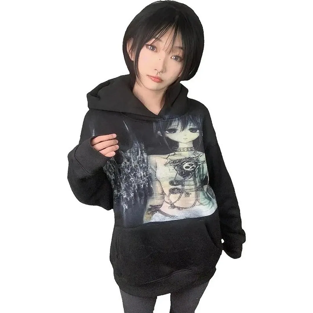 Webbar Heavy printed hoodie