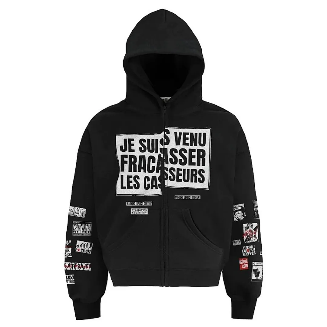 CSOnline Sur Slogan heavyweight zip-up