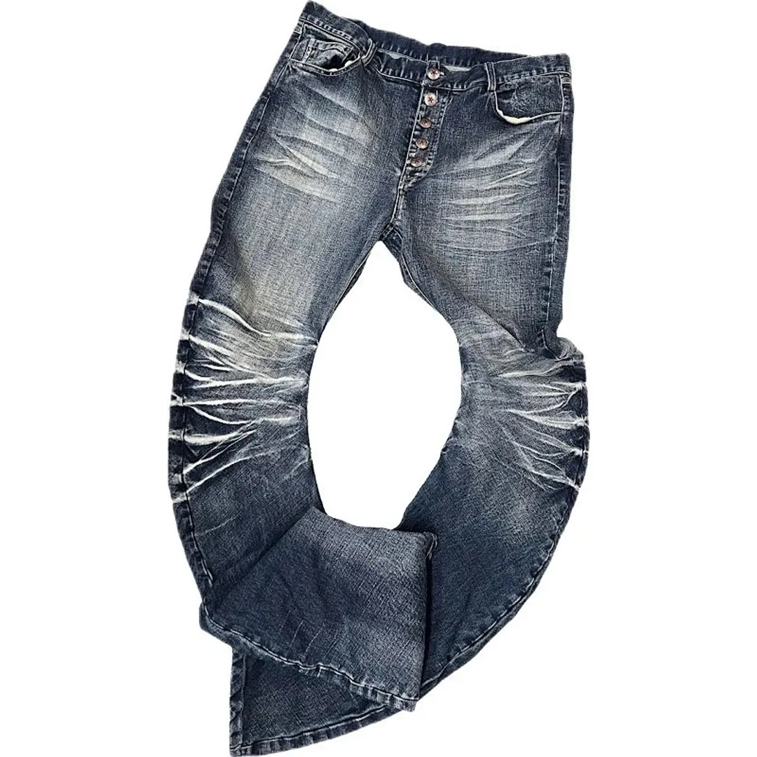 No E Mosen Curved denim