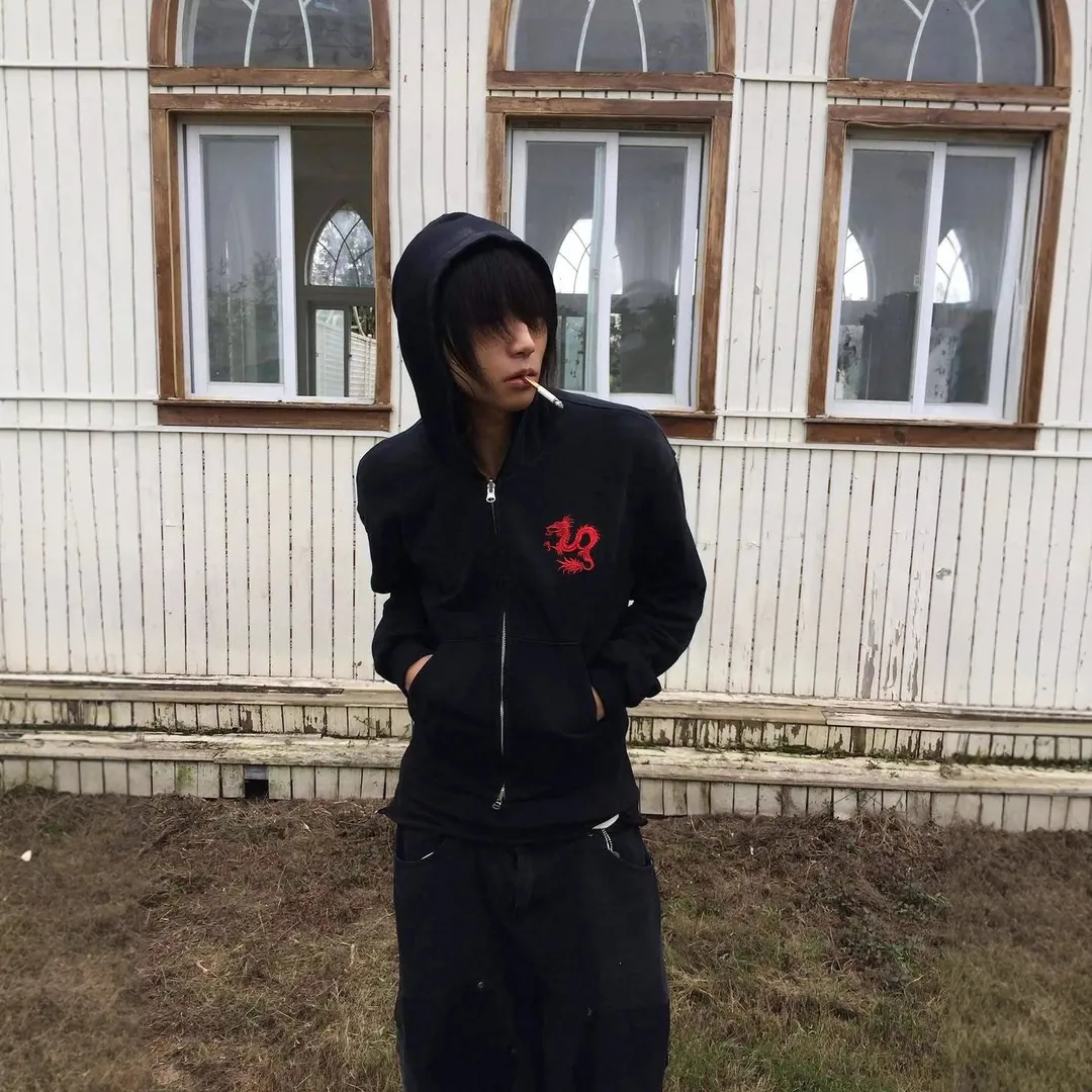 No E Mosen Zip Up