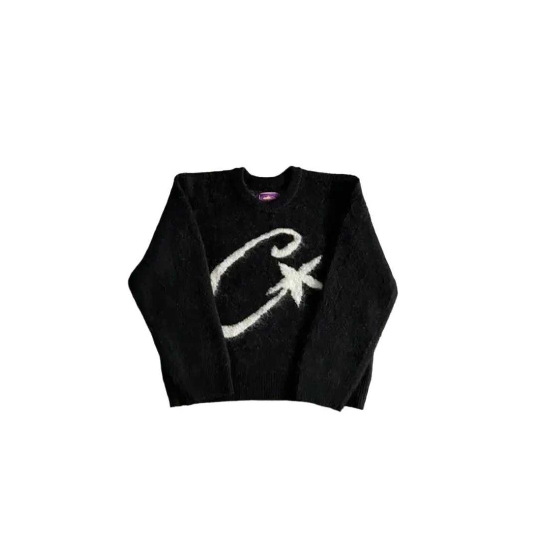Corteiz C Star Logo Knit Sweater
