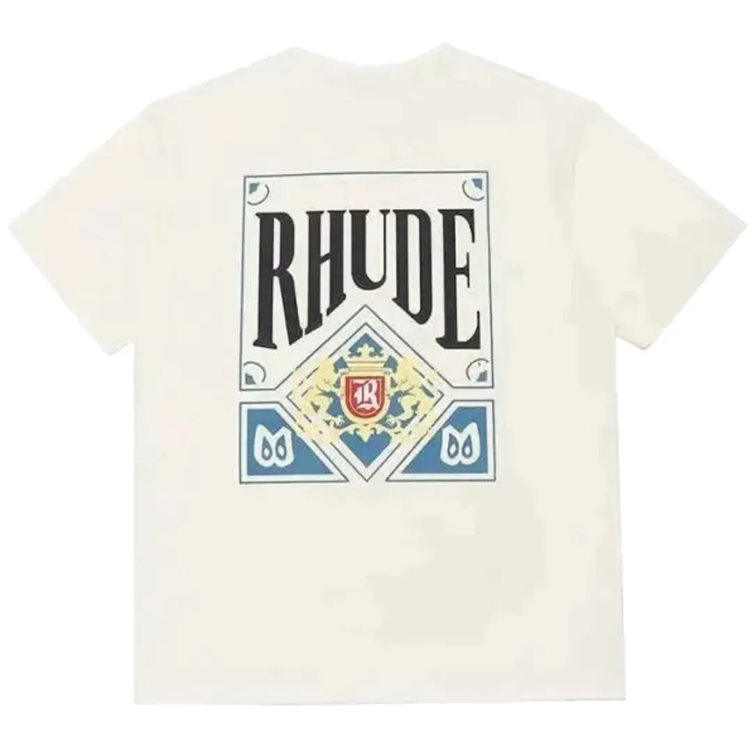 Rhude Back Vintage Badge Print Tee
