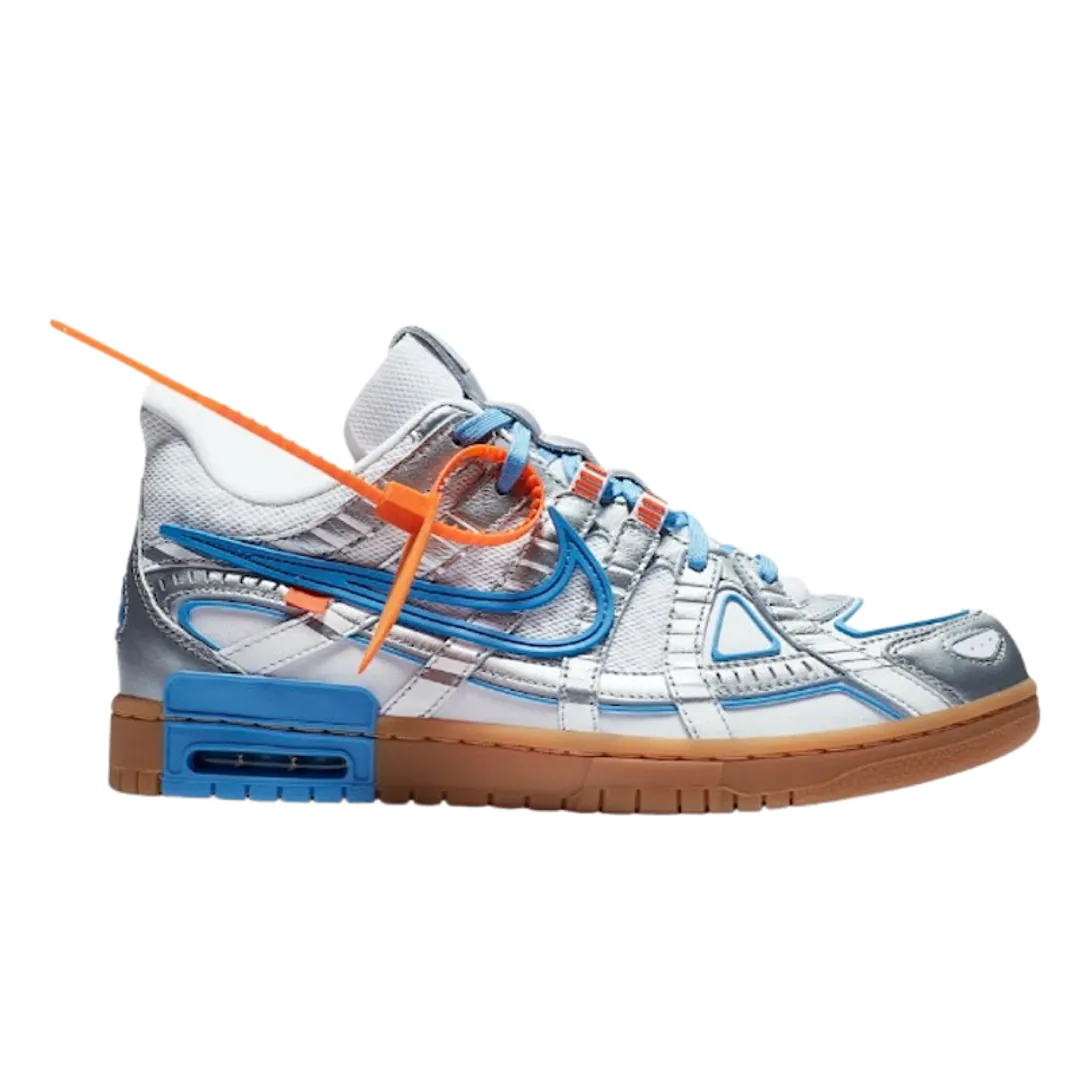 Nike x Off-White Rubber Dunk ""Metallic Silver""