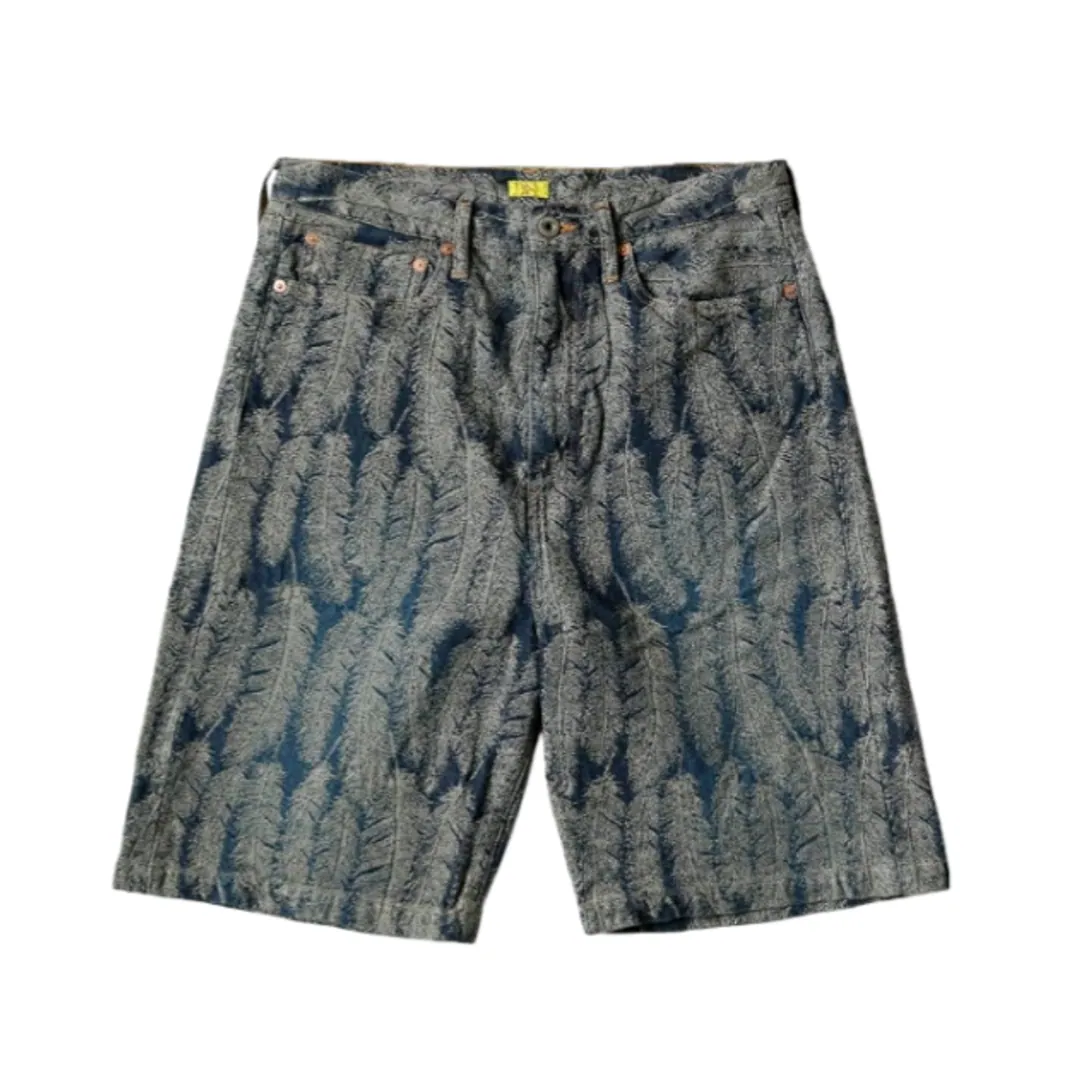 Kapital Feather Jorts