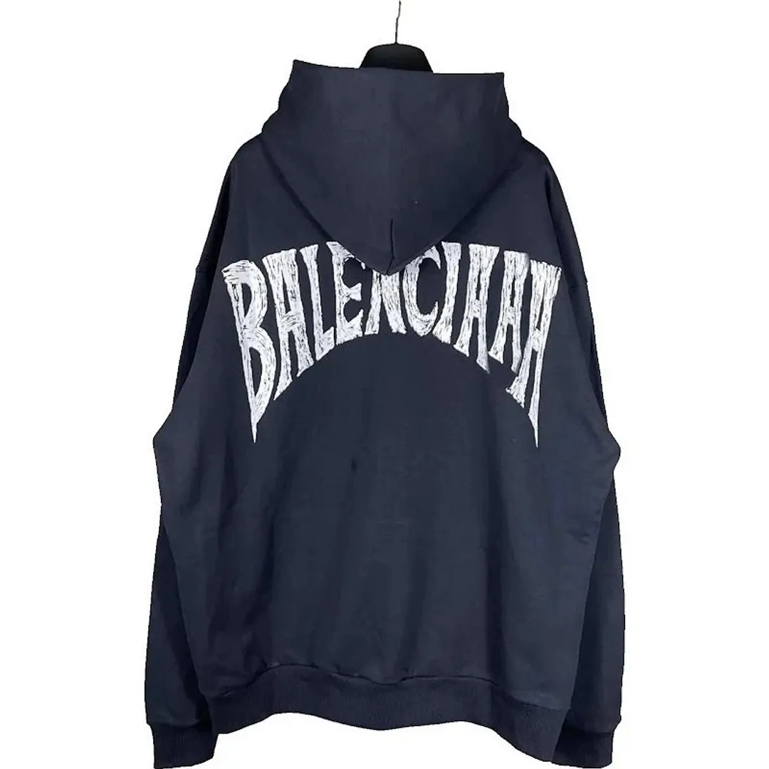 Balenciaga Glitted Logo Hoodie