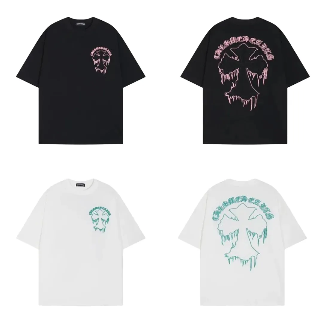 Chrome Hearts Dripping Cross Tee