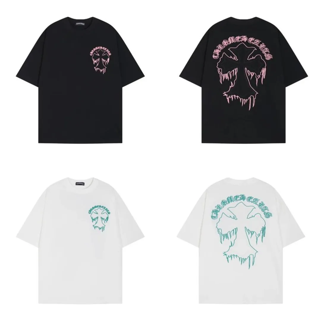 Chrome Hearts Dripping Cross Tee