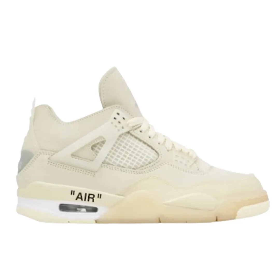 Jordan 4 Off-White Sail