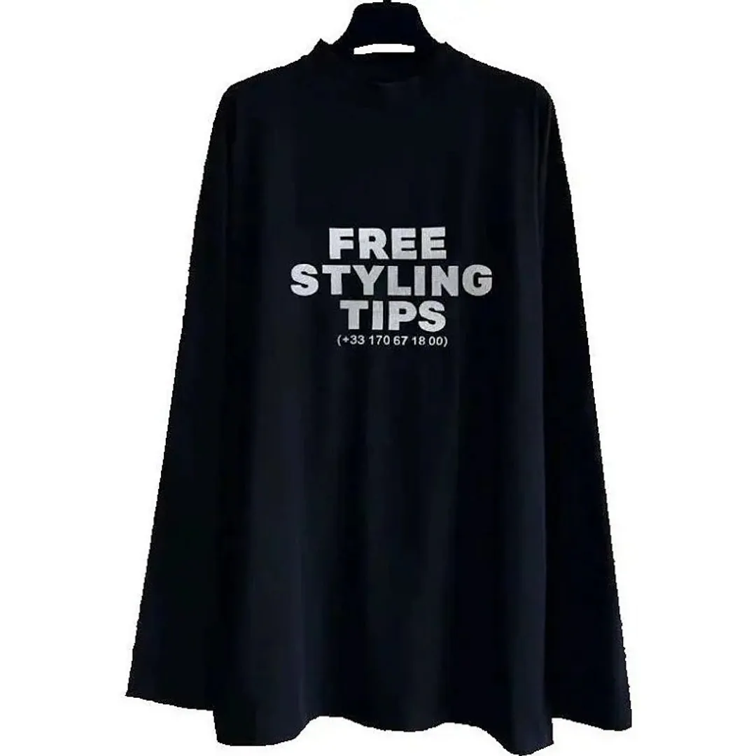 Balenciaga Free Styling Tips Longsleeve