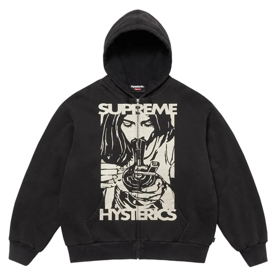 Supreme x Hysteric Zip Up Hoodie