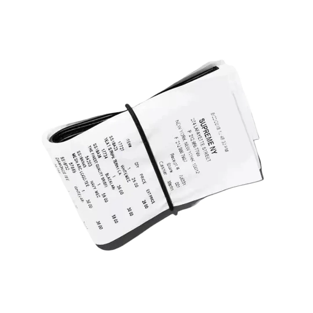 Supreme NY Receipt Wallet