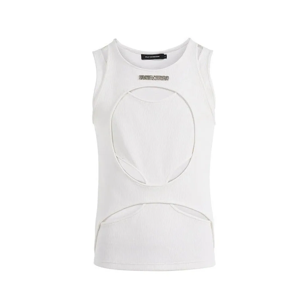 STARTEXCEEDEND Cut out tank top