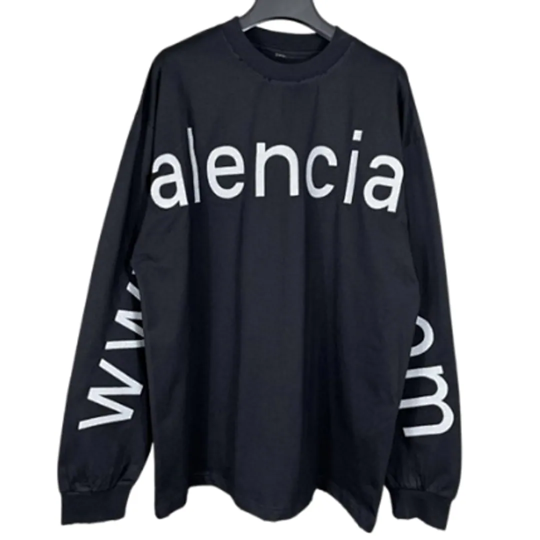 Balenciaga Text Longsleeve