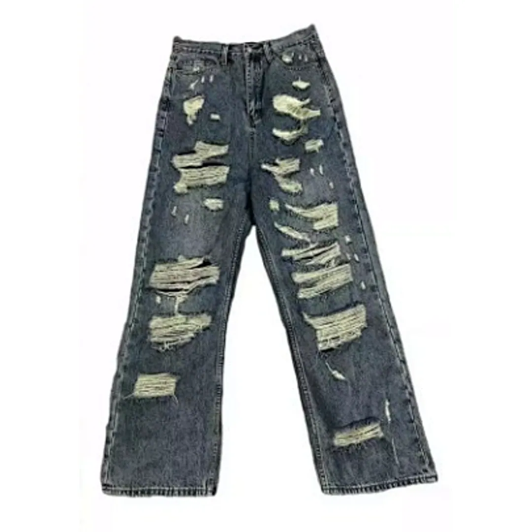 Balenciaga Ripped Denim