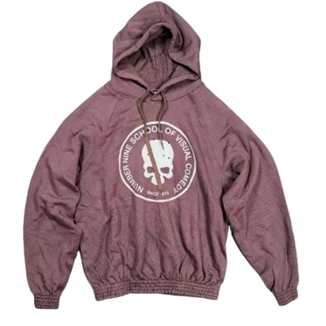 Number Nine Skull Hoodie