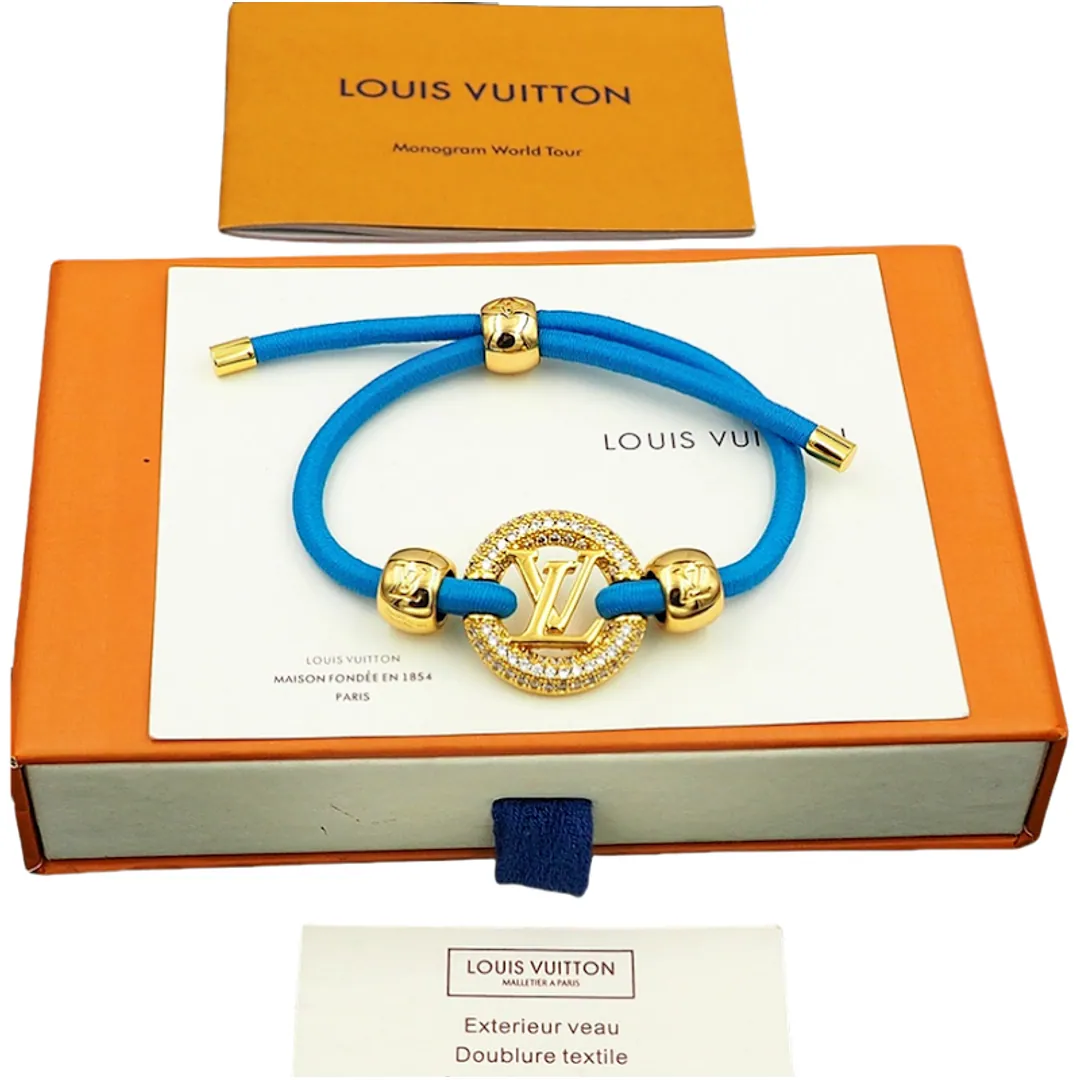 Louis Vuitton Blue Bracelet