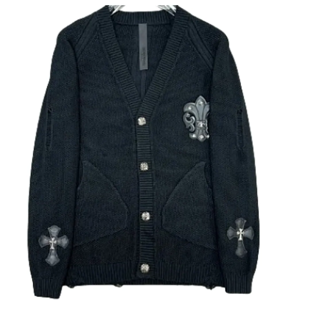 Chrome Hearts Zip up Sweater