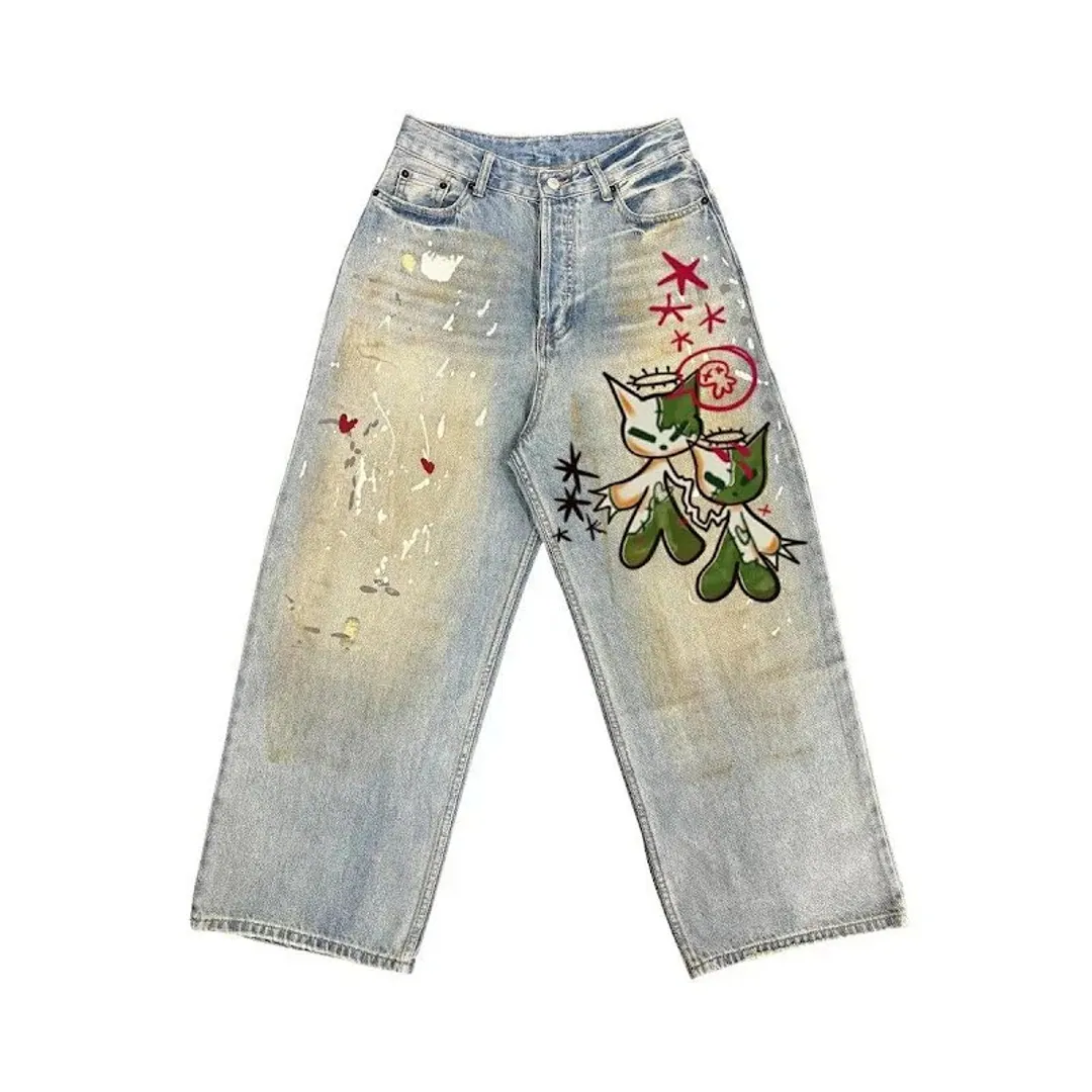 Baggy airbrushed denim (30+ styles)