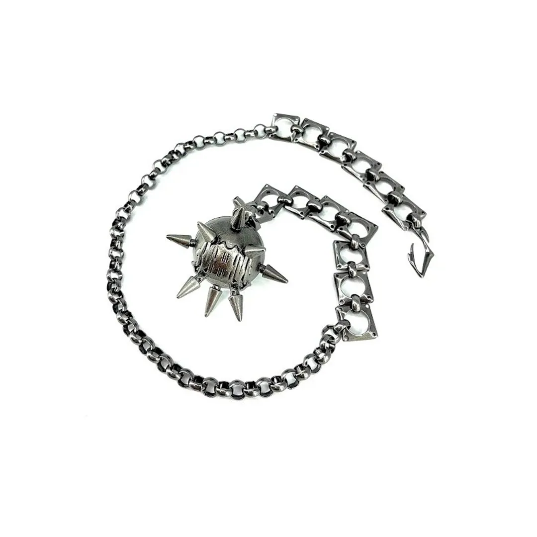 Iiimiii Remnant I Series Dark Metal Long Necklace