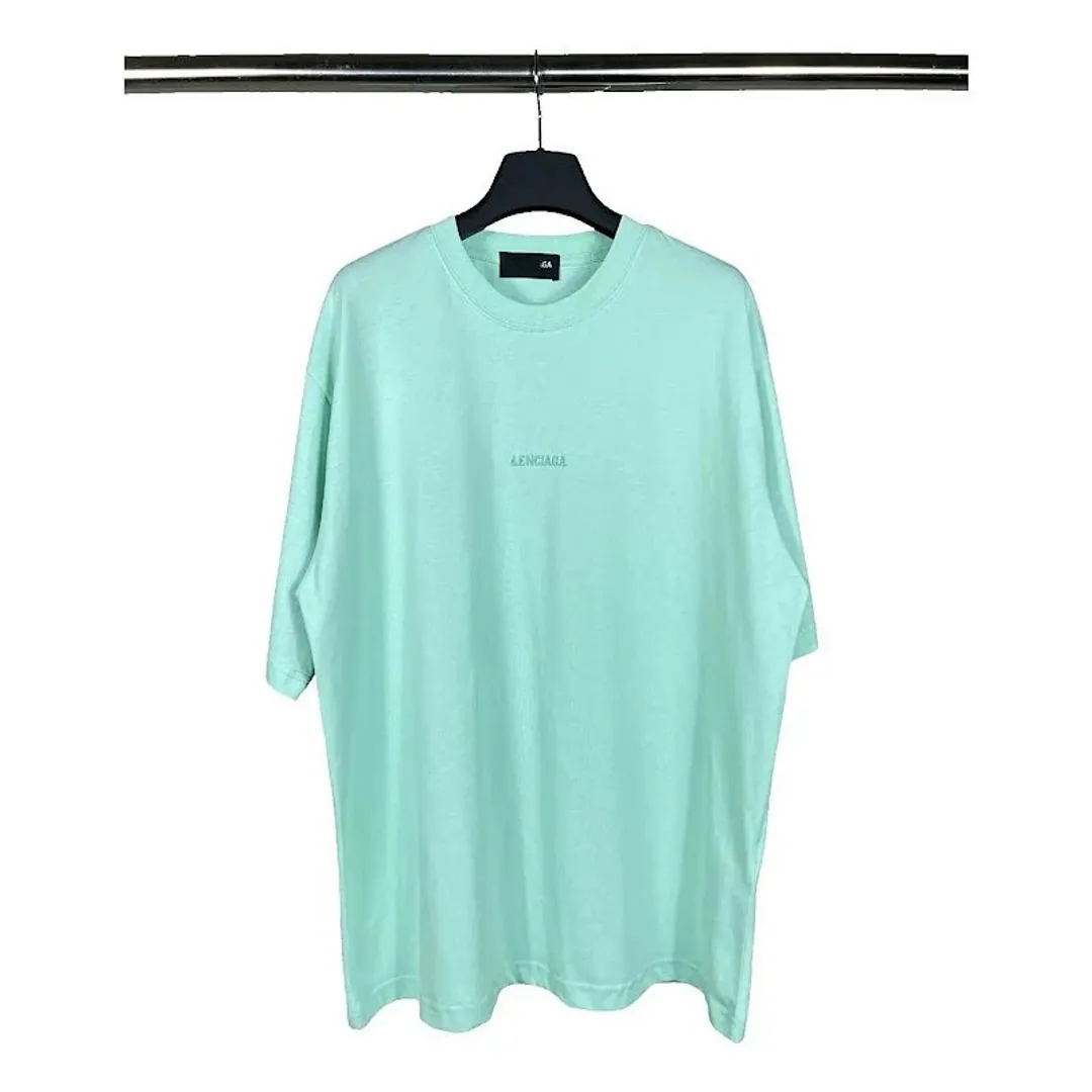 Balenciaga T shirt Small Logo Grey