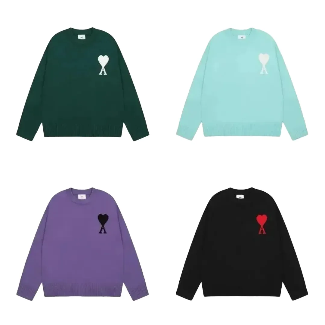 AMI Paris Ami De Coeur Crewneck Sweater
