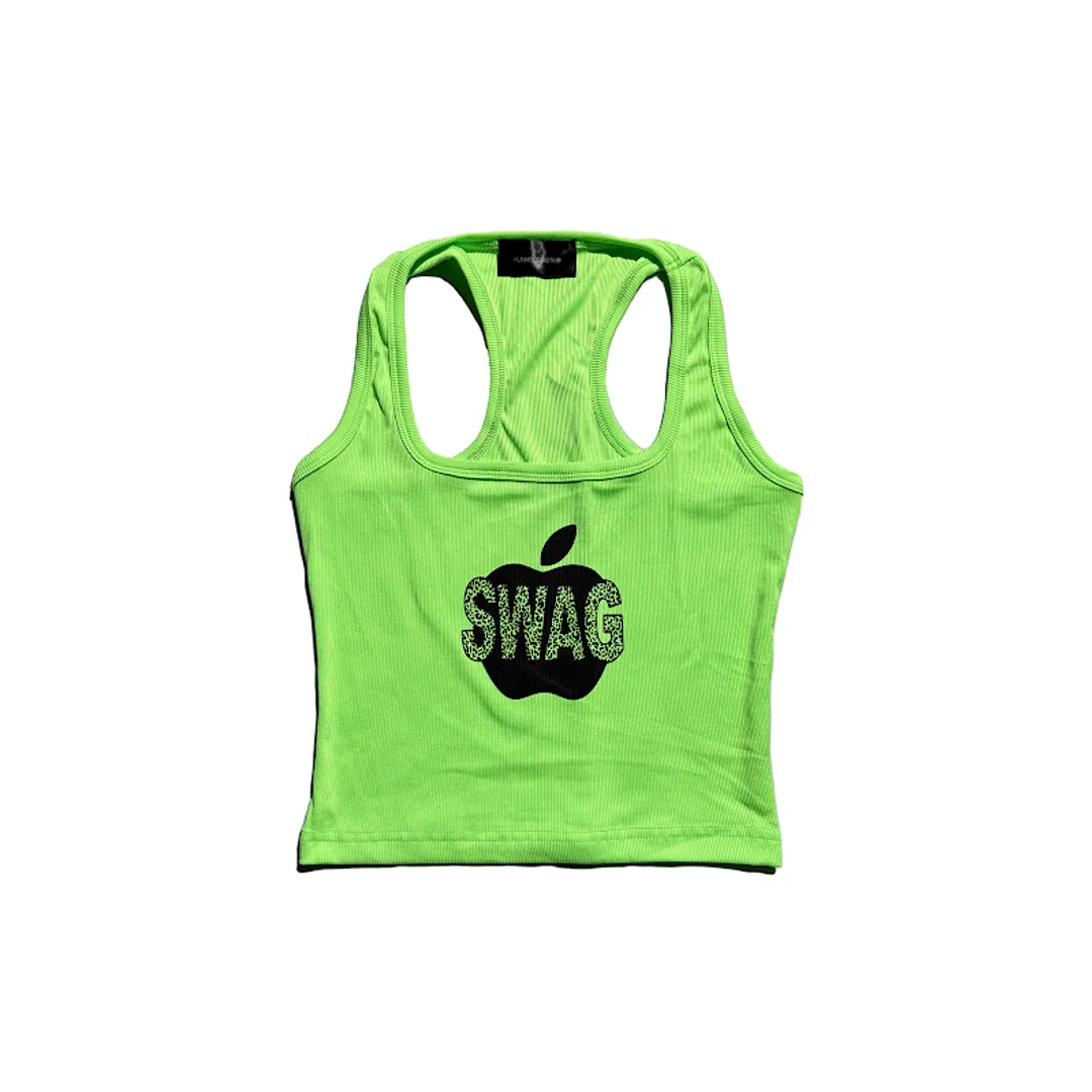 Human Register/Green Apple Tank Top