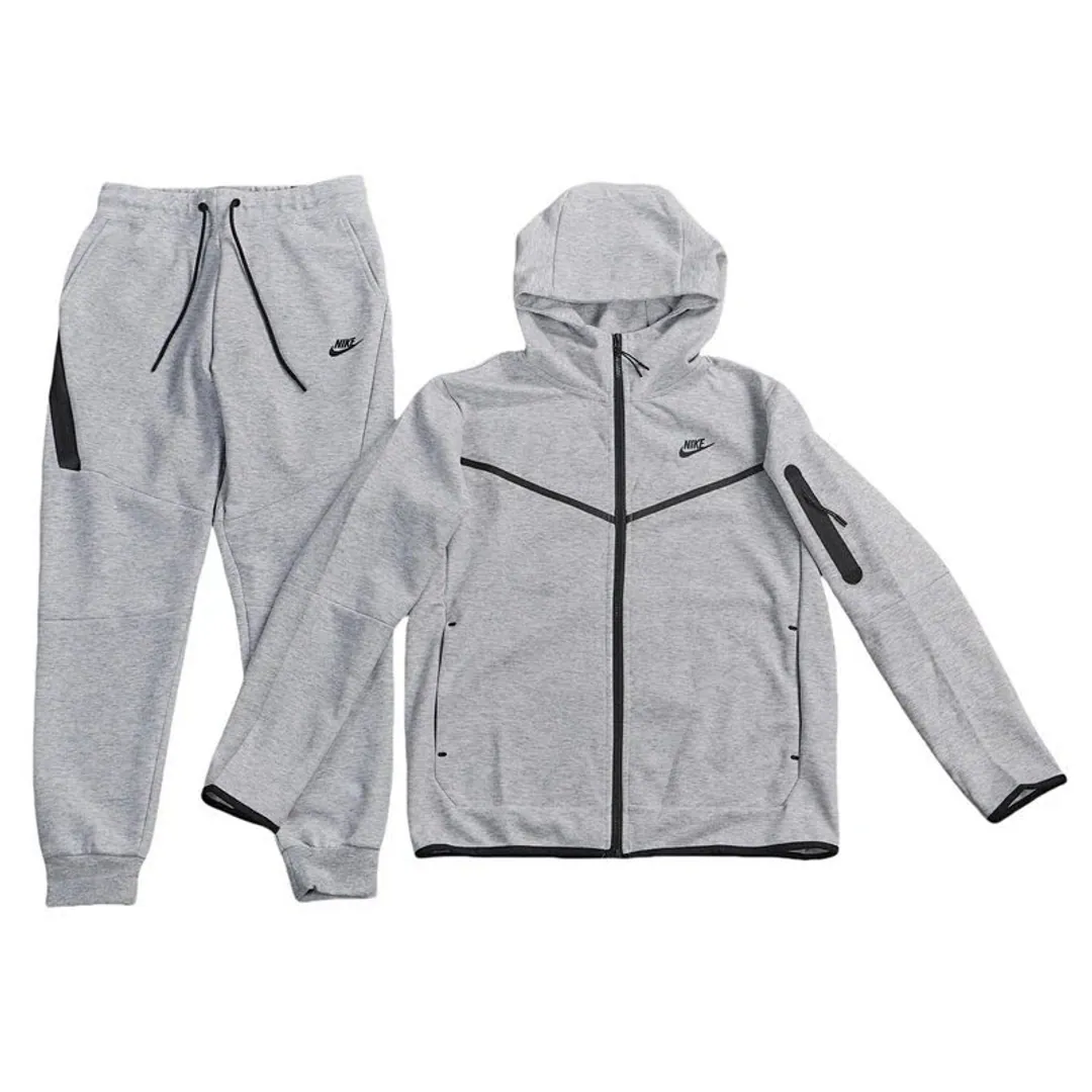 Nike Tech Fleece Set Light Gray