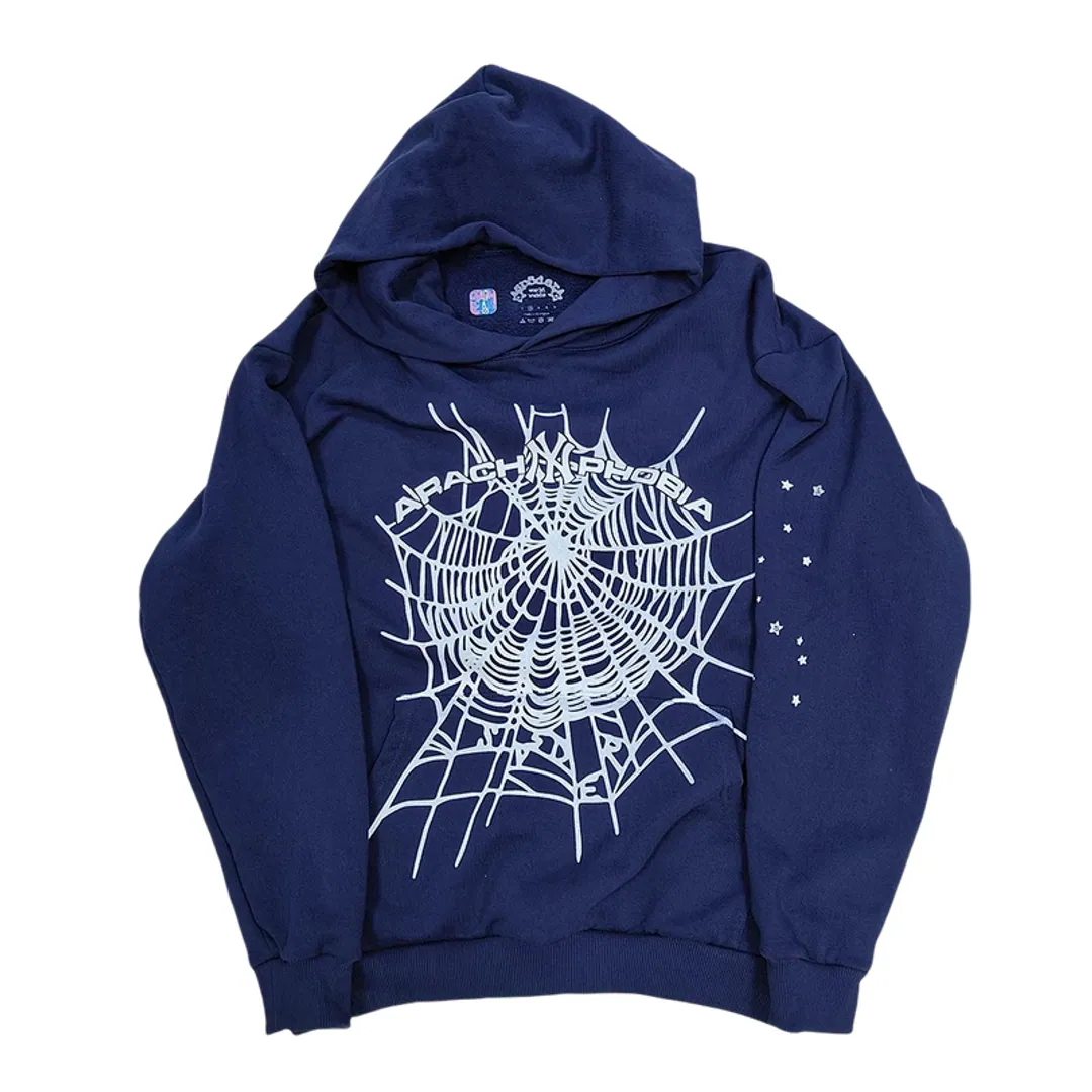Black Sp5der Websuit Hoodie