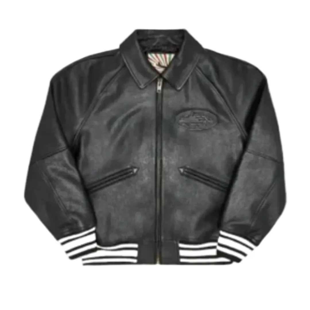 Corteiz Leather Jacket