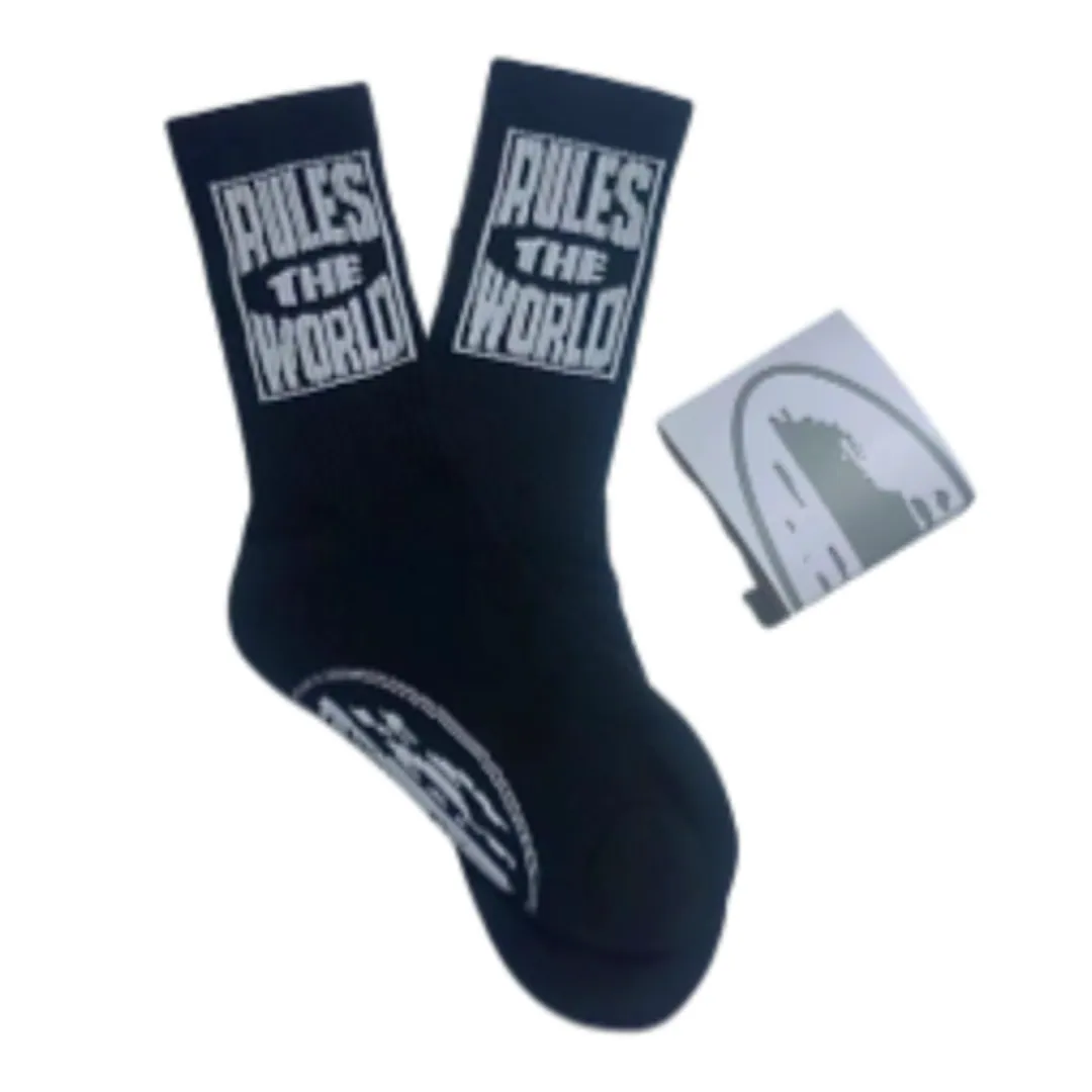 Corteiz Rules The World Socks