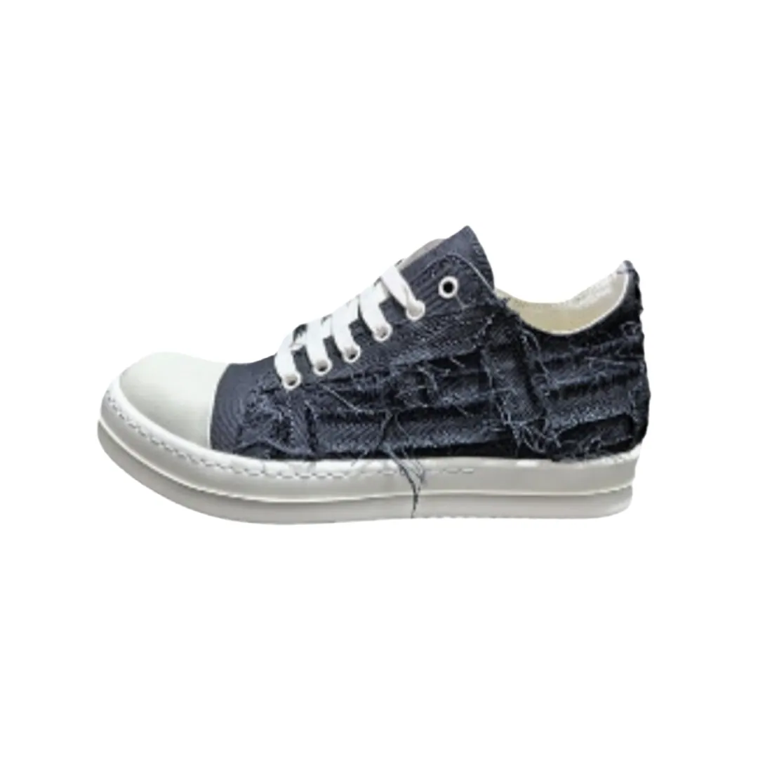 Rick Owens Ripped Denim Ramones