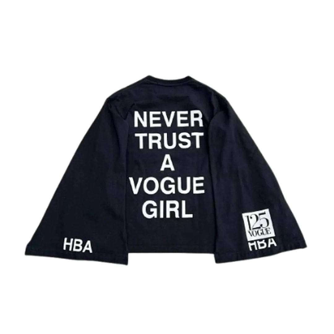 HBA x Vogue ""Never Trust A Vogue Girl"" Longsleeve