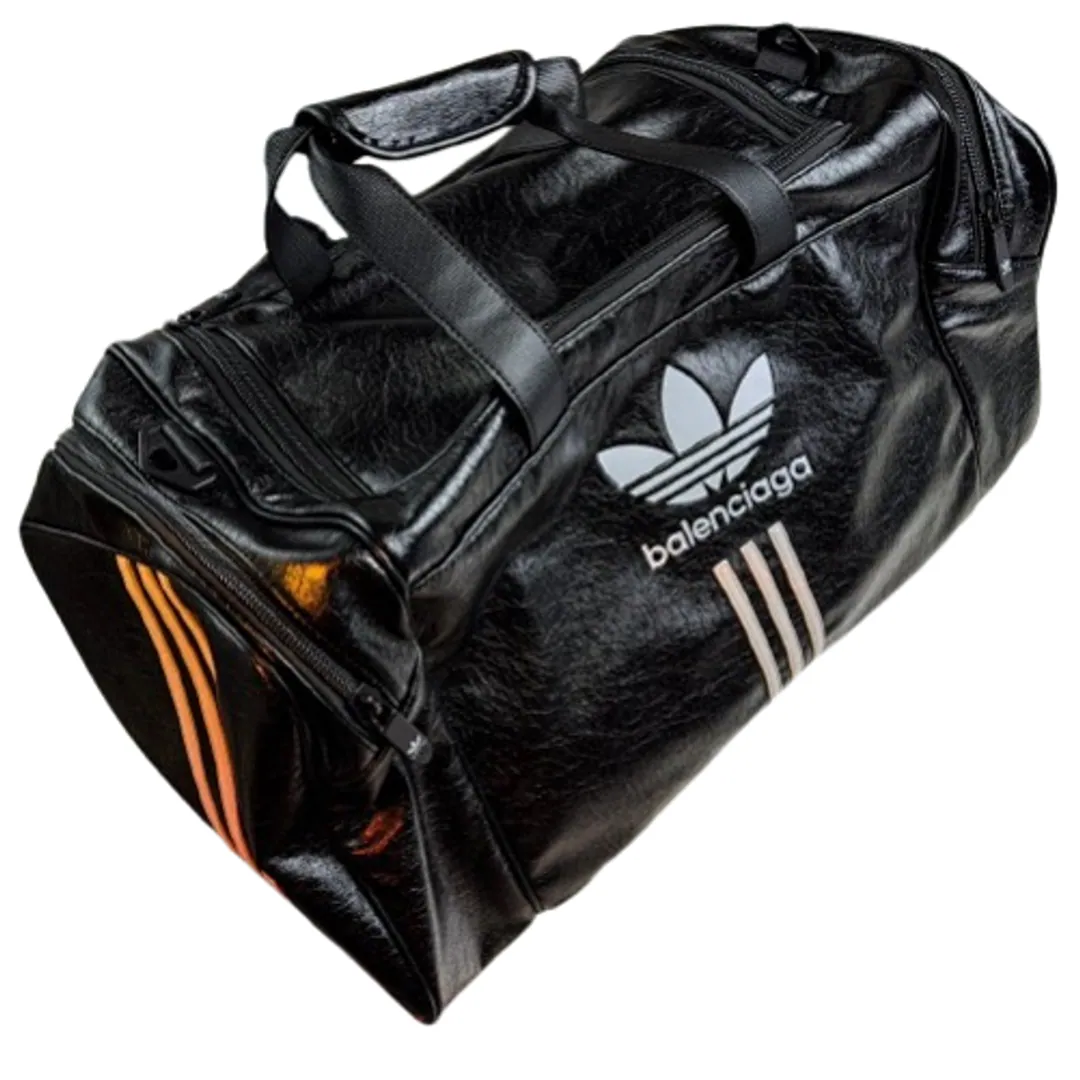 Balenciagax Adidas Leather Duffle Bag